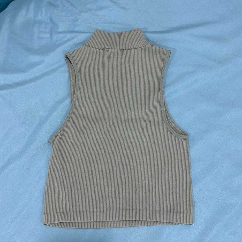 Zara Green Crop Top